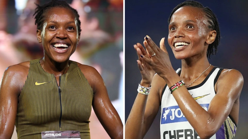 Chebet & Kipyegon break world records in Eugene